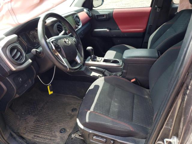 3TYSZ5AN9MT010457 - 2021 TOYOTA TACOMA ACCESS CAB ნაცრისფერი ფოტო 7