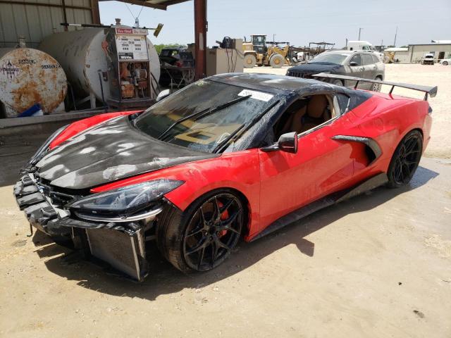 1G1Y82D45L5117965 - 2020 CHEVROLET CORVETTE STINGRAY 3LT RED photo 1