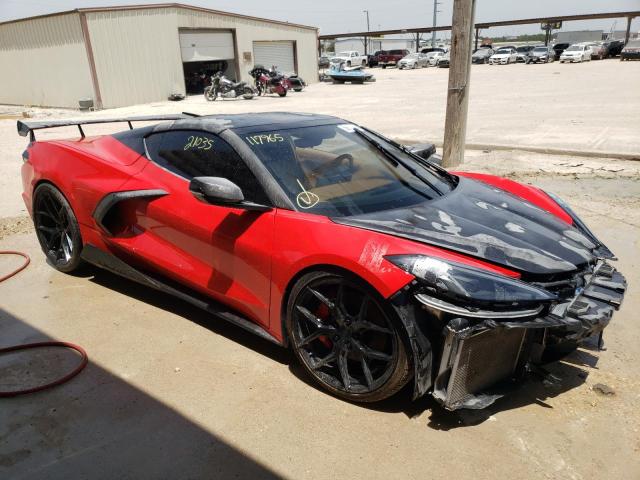 1G1Y82D45L5117965 - 2020 CHEVROLET CORVETTE STINGRAY 3LT RED photo 4