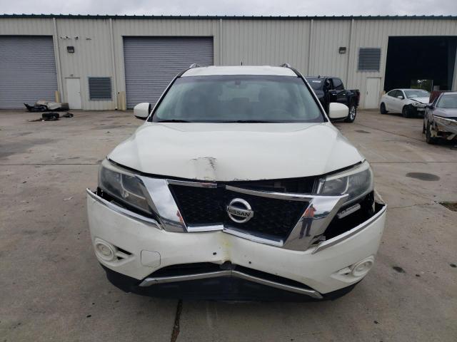 5N1AR2MM3DC606640 - 2013 NISSAN PATHFINDER S WHITE photo 5