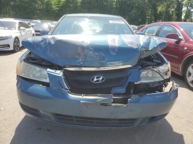 5NPET46C18H324580 - 2008 HYUNDAI SONATA GLS BLUE photo 5