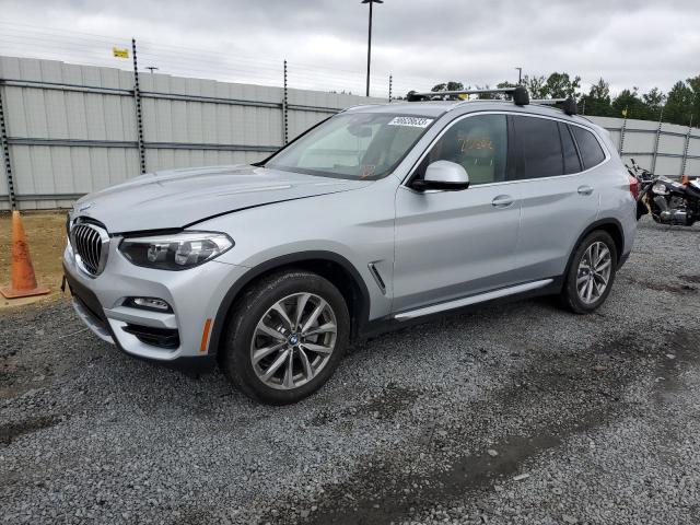 5UXTR9C57KLP89424 - 2019 BMW X3 XDRIVE30I SILVER photo 1