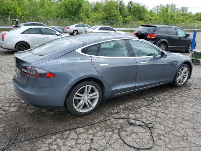 5YJSA1CN8DFP09155 - 2013 TESLA MODEL S Մոխրագույն լուսանկար 3