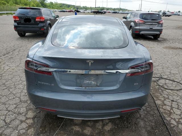5YJSA1CN8DFP09155 - 2013 TESLA MODEL S Մոխրագույն լուսանկար 6