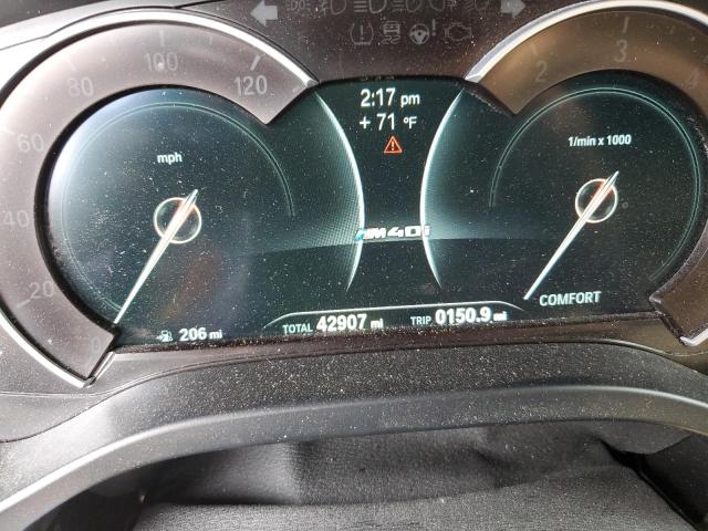 5UXTS3C56KLR72895 - 2019 BMW X3 XDRIVEM40I Siyah fotoğraf 9