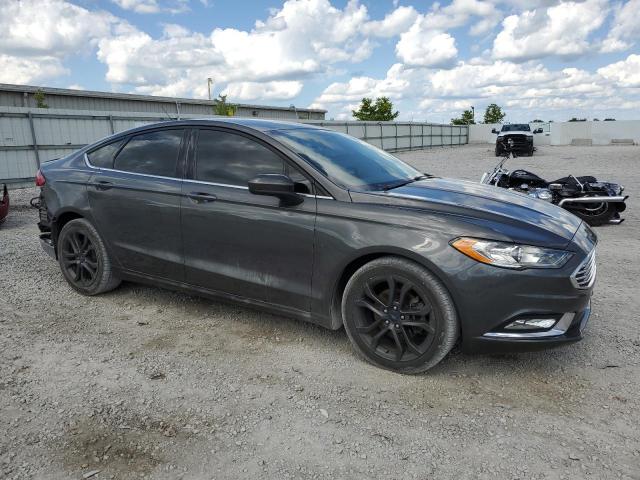 3FA6P0G74JR135868 - 2018 FORD FUSION S CHARCOAL photo 4