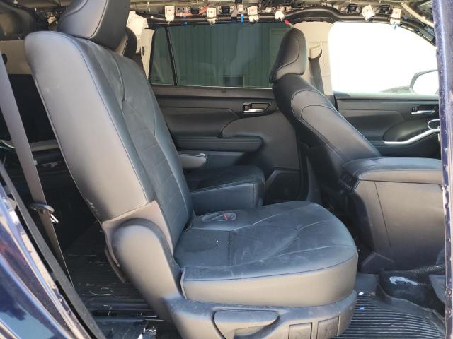 5TDHZRBH9MS551613 - 2021 TOYOTA HIGHLANDER XLE BLUE photo 10