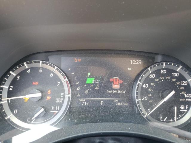 5TDHZRBH9MS551613 - 2021 TOYOTA HIGHLANDER XLE BLUE photo 9