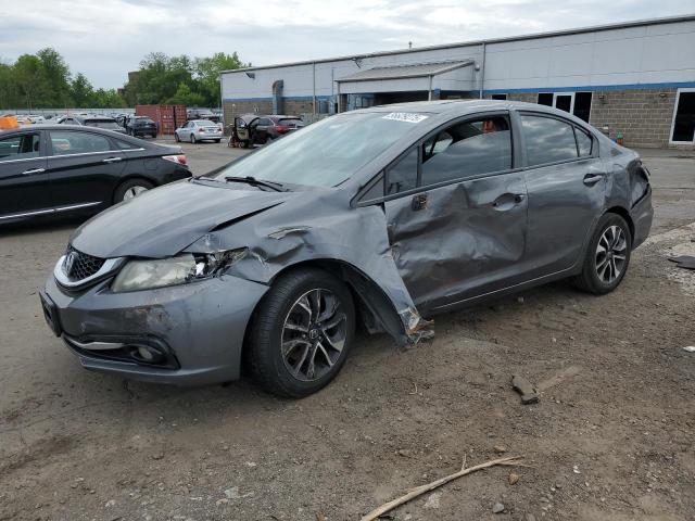 2HGFB2F98DH541564 - 2013 HONDA CIVIC EXL GRAY photo 1