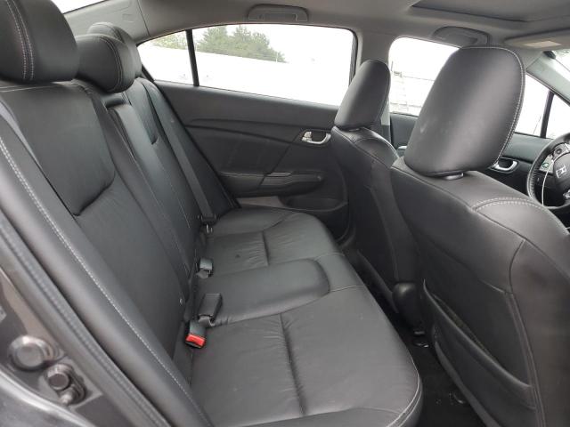 2HGFB2F98DH541564 - 2013 HONDA CIVIC EXL GRAY photo 10
