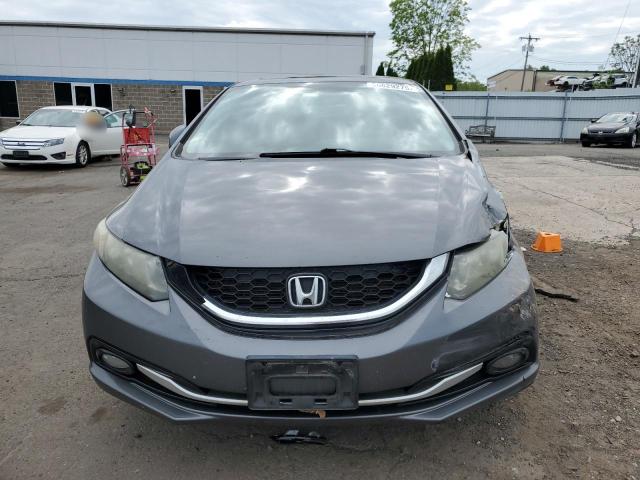 2HGFB2F98DH541564 - 2013 HONDA CIVIC EXL GRAY photo 5