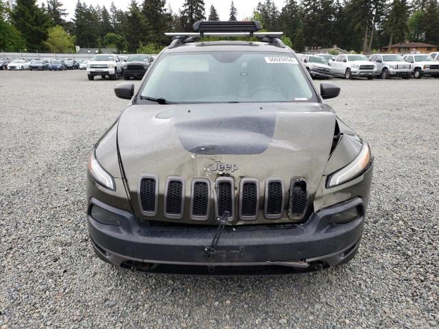 1C4PJMBS3FW696649 - 2015 JEEP CHEROKEE TRAILHAWK 绿色 照片 5