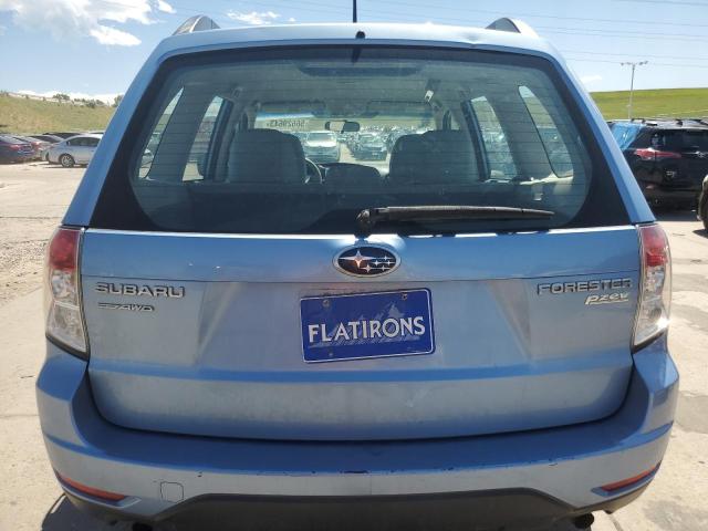 JF2SHABC6CH429391 - 2012 SUBARU FORESTER 2.5X BLUE photo 6