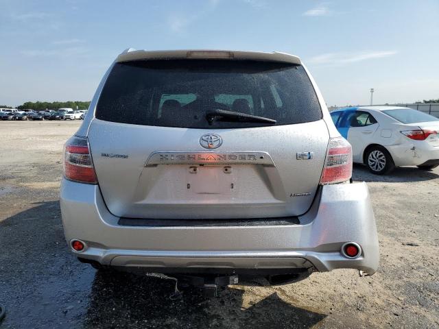 JTEJW3EH8A2044249 - 2010 TOYOTA HIGHLANDER HYBRID LIMITED SILVER photo 6