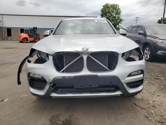 5UXTR9C59JLD70556 - 2018 BMW X3 XDRIVE30I SILVER photo 5