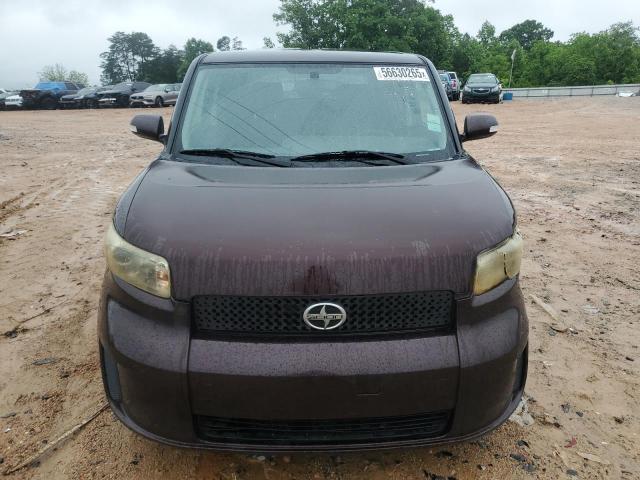 JTLKE50E281051979 - 2008 TOYOTA SCION XB MAROON photo 5