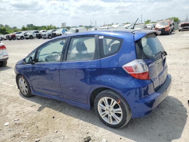 JHMGE8H4XAC013729 - 2010 HONDA FIT SPORT BLUE photo 2