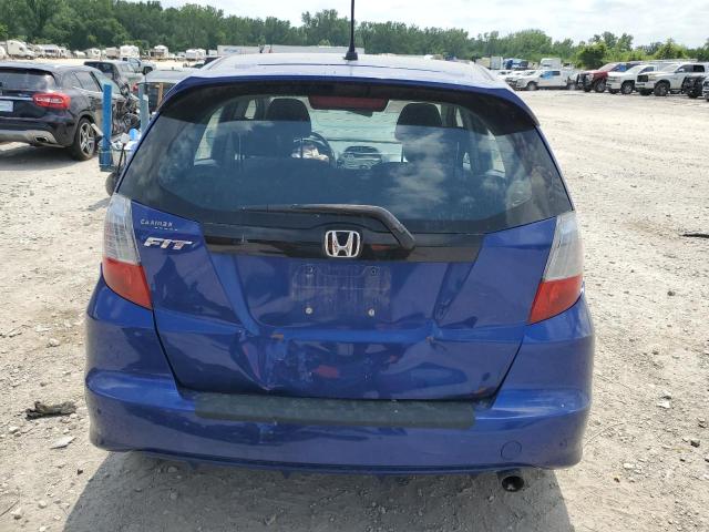 JHMGE8H4XAC013729 - 2010 HONDA FIT SPORT BLUE photo 6