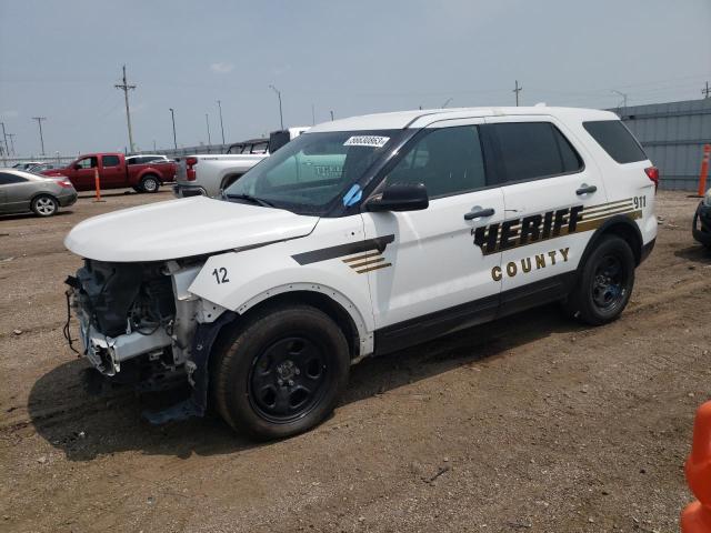 1FM5K8AR7GGC07932 - 2016 FORD EXPLORER POLICE INTERCEPTOR WHITE photo 1