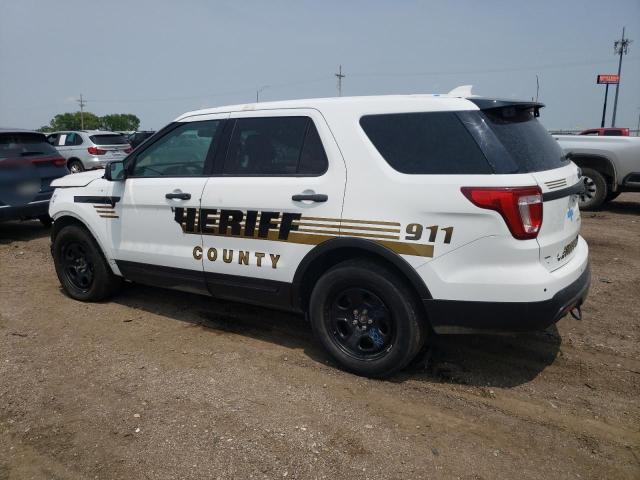 1FM5K8AR7GGC07932 - 2016 FORD EXPLORER POLICE INTERCEPTOR WHITE photo 2