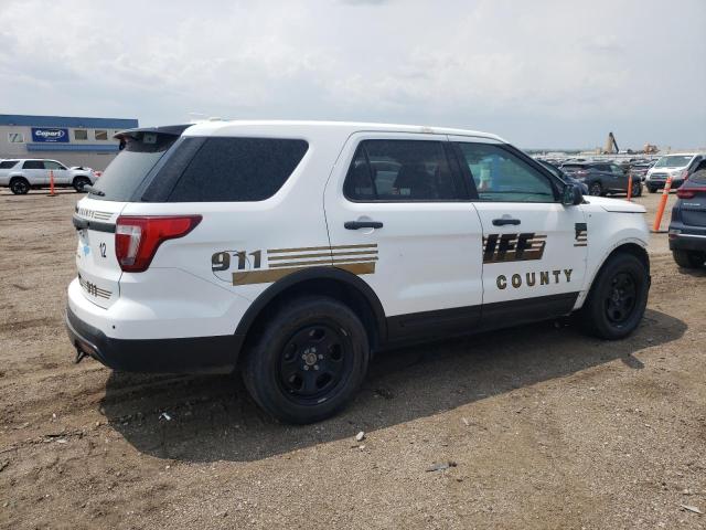 1FM5K8AR7GGC07932 - 2016 FORD EXPLORER POLICE INTERCEPTOR WHITE photo 3