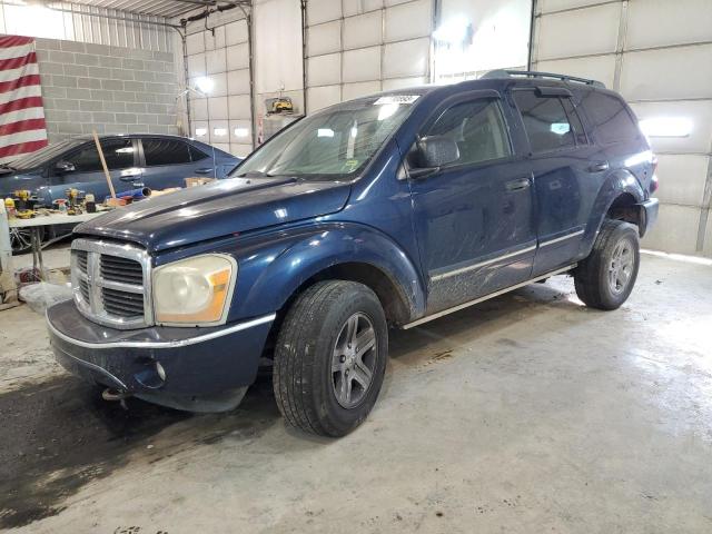 1D4HB58D54F228034 - 2004 DODGE DURANGO LIMITED BLUE photo 1