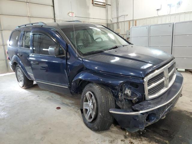 1D4HB58D54F228034 - 2004 DODGE DURANGO LIMITED BLUE photo 4