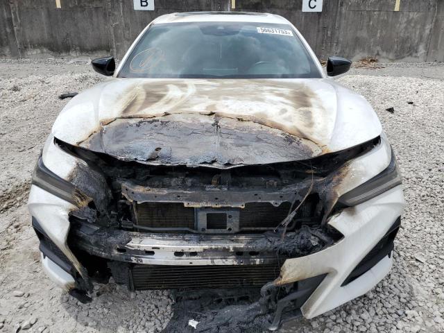 19UUB5F54NA005071 - 2022 ACURA TLX TECH A WHITE photo 5