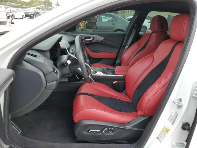 19UUB5F54NA005071 - 2022 ACURA TLX TECH A WHITE photo 7