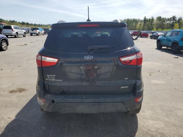 MAJ6S3GL0LC361825 - 2020 FORD ECOSPORT SE Czarny zdjęcie 6