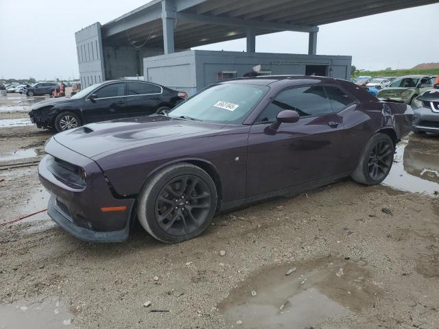 2C3CDZFJXLH177066 - 2020 DODGE CHALLENGER R/T SCAT PACK PURPLE photo 1