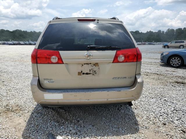 5TDZA23C66S581029 - 2006 TOYOTA SIENNA CE TAN photo 6