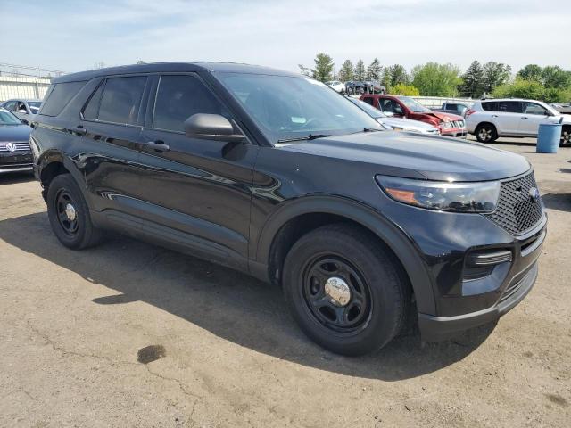 1FM5K8AB1NGA40211 - 2022 FORD EXPLORER POLICE INTERCEPTOR 黑色 照片 4