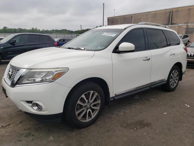 5N1AR2MM3DC660262 - 2013 NISSAN PATHFINDER S WHITE photo 1