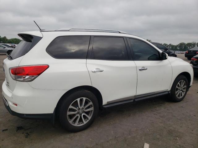 5N1AR2MM3DC660262 - 2013 NISSAN PATHFINDER S WHITE photo 3