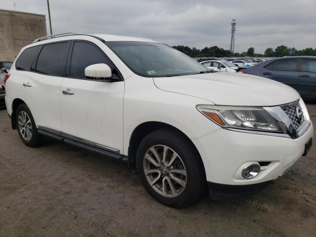 5N1AR2MM3DC660262 - 2013 NISSAN PATHFINDER S WHITE photo 4