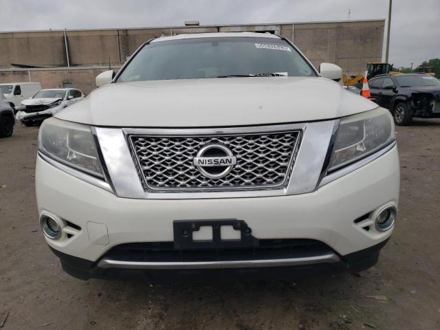 5N1AR2MM3DC660262 - 2013 NISSAN PATHFINDER S WHITE photo 5