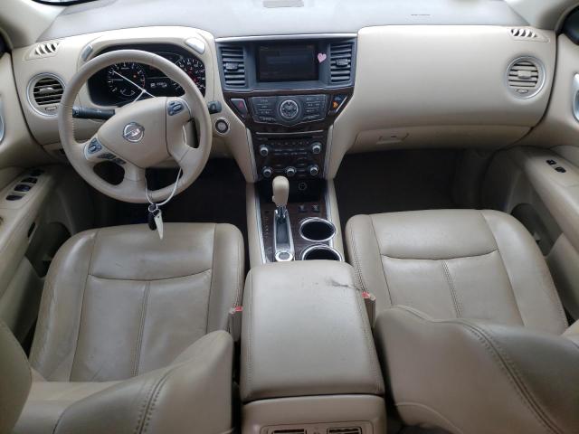 5N1AR2MM3DC660262 - 2013 NISSAN PATHFINDER S WHITE photo 8