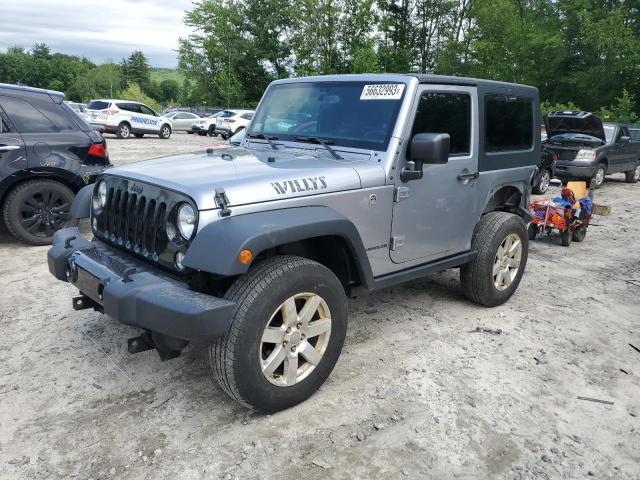 1C4AJWAG4HL654509 - 2017 JEEP WRANGLER SPORT GRAY photo 1