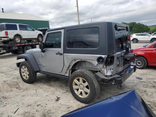 1C4AJWAG4HL654509 - 2017 JEEP WRANGLER SPORT GRAY photo 2