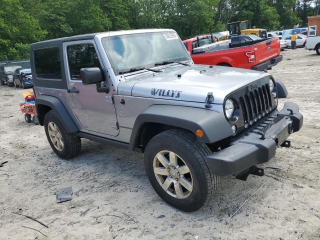 1C4AJWAG4HL654509 - 2017 JEEP WRANGLER SPORT GRAY photo 4