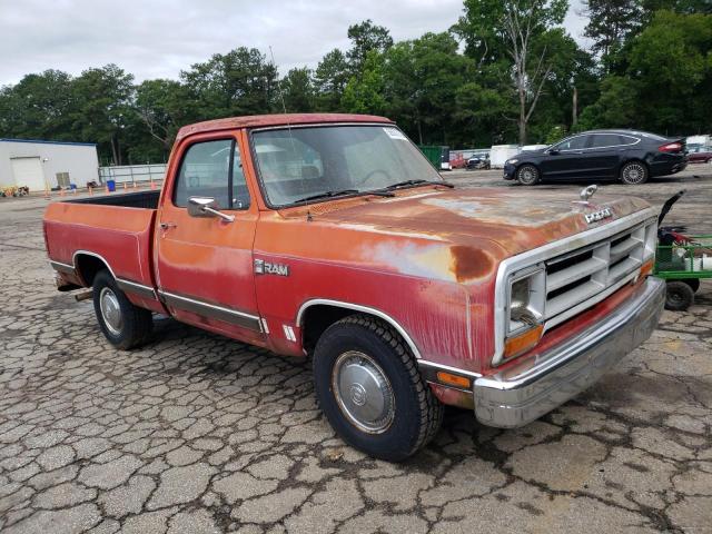 1B7FD04X0JS632198 - 1988 DODGE D-SERIES D100 RED photo 4