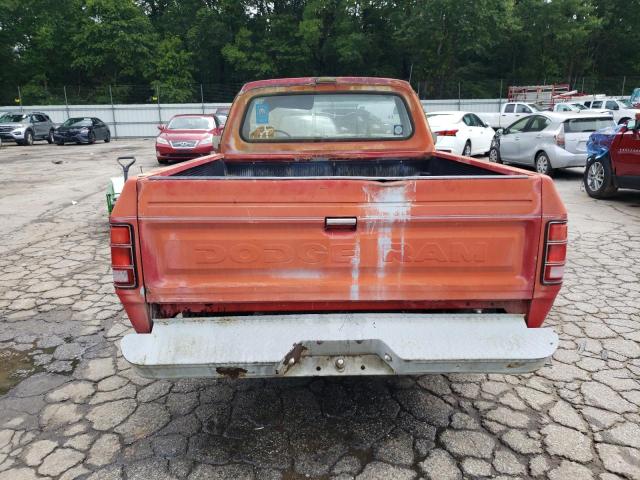 1B7FD04X0JS632198 - 1988 DODGE D-SERIES D100 RED photo 6