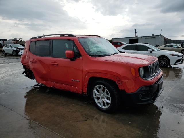 ZACCJABB3HPE49838 - 2017 JEEP RENEGADE LATITUDE RED photo 4