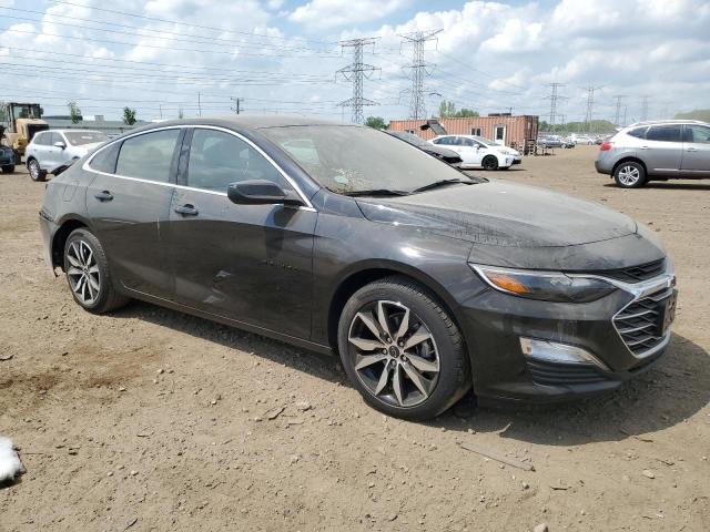 1G1ZG5ST4MF050189 - 2021 CHEVROLET MALIBU RS BLACK photo 4