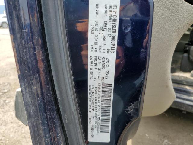 2C4RC1BG0DR598116 - 2013 CHRYSLER TOWN & COU TOURING 蓝色 照片 13