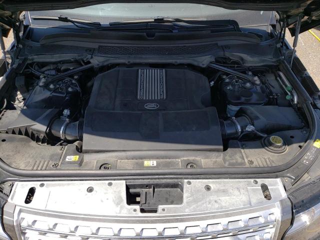 SALGV3EF4GA273843 - 2016 LAND ROVER RANGE ROVE AUTOBIOGRAPHY BLACK photo 12