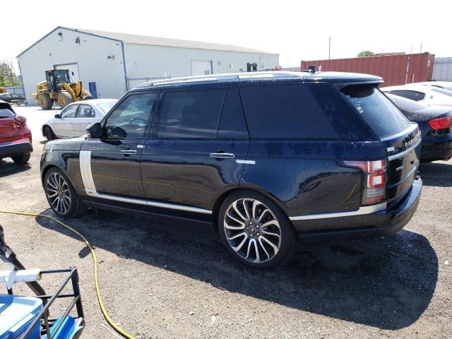 SALGV3EF4GA273843 - 2016 LAND ROVER RANGE ROVE AUTOBIOGRAPHY BLACK photo 2