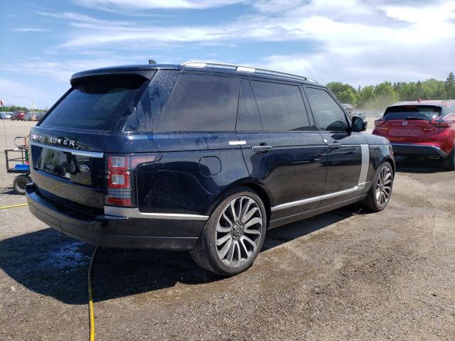 SALGV3EF4GA273843 - 2016 LAND ROVER RANGE ROVE AUTOBIOGRAPHY BLACK photo 3