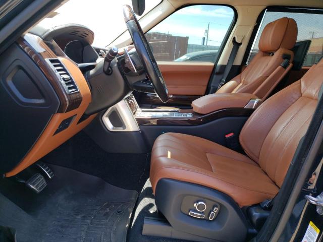 SALGV3EF4GA273843 - 2016 LAND ROVER RANGE ROVE AUTOBIOGRAPHY BLACK photo 7